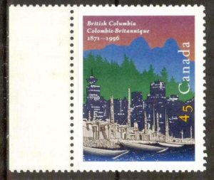 Canada 1996 British Columbia Ships Architecture Mi. 1582 MNH