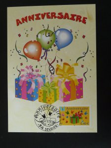 birthday maximum card France 2002 ref 101708