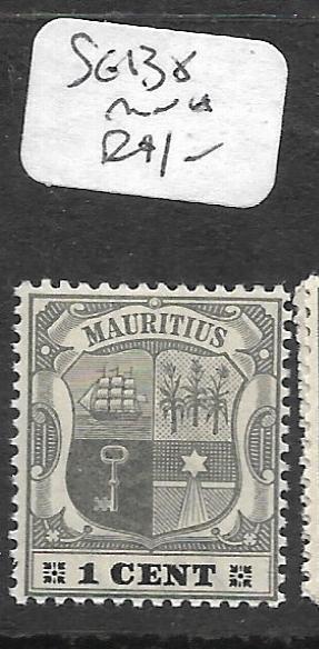 MAURITIUS  (PP1010B) 1C  SG 138   MNH