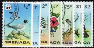 Grenada  Scott 849-855 NH CTO's