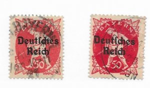 Bayern Germany #262 Used - CAT VALUE $2.40ea PICK ONE