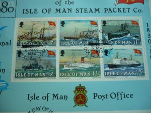 Stamps - Isle of Man - Scott# 173a - First Day Cover