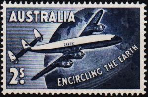 Australia.1958 2s S.G.301 Mounted Mint