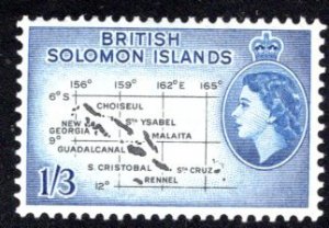 Solomon Islands #100 Unused VF, CV $6.50   ....  5780151