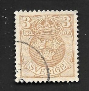 Sweden 1911 - U - Scott #97