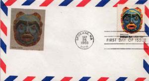 United States, First Day Cover, Art