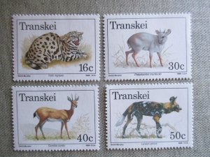 Transkei, Scott# 211-214, MH