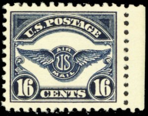 C5, Mint VF NH 16¢ Very Well Centered -- Stuart Katz