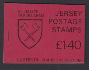 Jersey  #143a  MNH  1980  MNH  arms   booklet complete