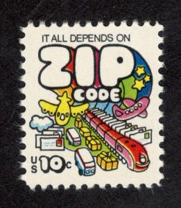 1511 Mail Transport (Zip Code) US Single Mint/nh FREE SHIPPING