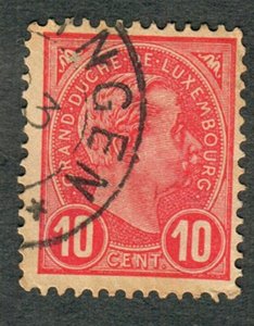Luxembourg #74  used single