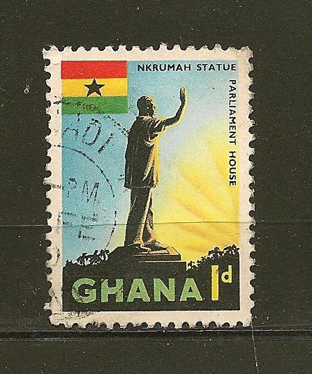 Ghana 49 Nkrumah Statue Used