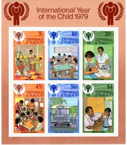 Trinidad and Tobago 1979 Sc#307a Year of the Child  IYC  S/S MNH