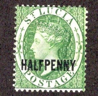 St.  Lucia #15 Mint *Minor Fault* ~JM-2059