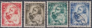 NETHERLANDS Sc # B73-6 CPL USED - CHILD WELFARE