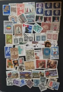 CANADA Used Stamp Lot Collection T6287