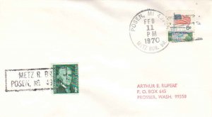 United States Michigan Metz Rur. Br. Posen 49758 1968 4-bar  1966-1978  Phila...