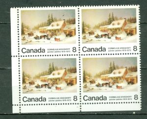 CANADA 1972 KRIGHOFF #610p GT2 LL CORNER BLK MNH...$3.25