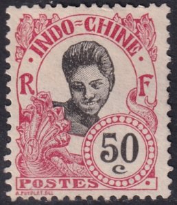 Indochina 1907 Sc 53 MNG(*)