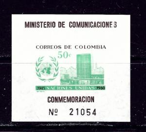 Colombia 725 MNH 1960 United Nations