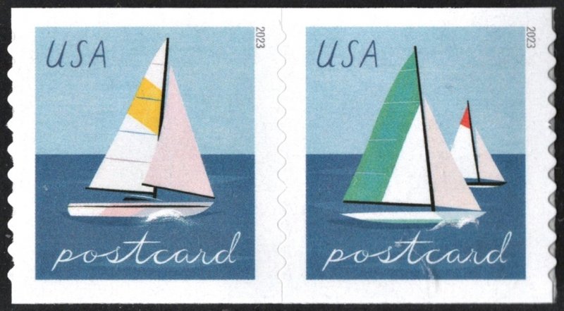 USPS Sailboat Stamps - Libby VanderPloeg - View #2