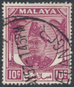 Selangor  Malaya  SC#  86  Used  see details & scans