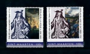 [100579] St. Maarten 2016 Philips v Almonde Navy Admiral Sea Battle  MNH