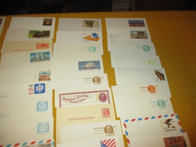US POSTAL STATIONARY COLLECTION, MINT, ENTIRES OVER 100+ DIFFERENT ITEMS