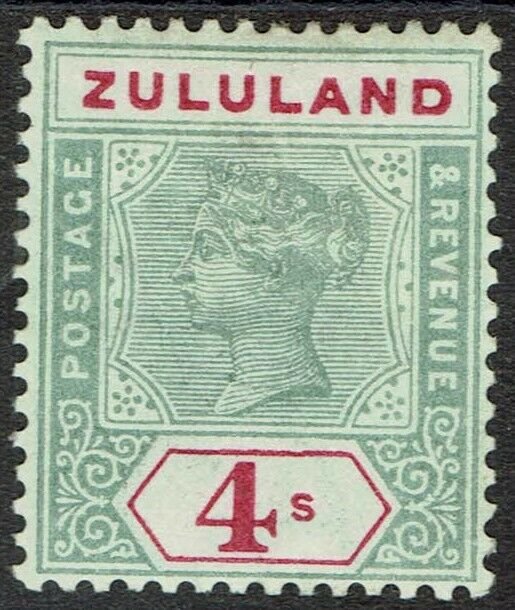 ZULULAND 1894 QV TABLET 4/- 