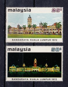 Malaysia Scott #96-97 MNH