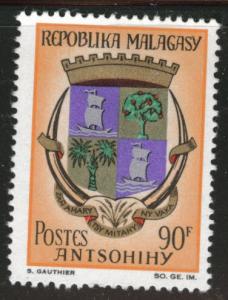 Madagascar Malagasy Scott 390  MH*  1968 stamp