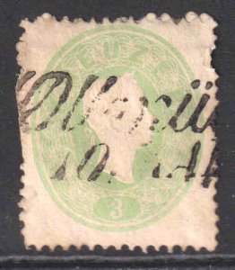 AUSTRIA 13 USED IN LOMBARDY F/VF FROM $460