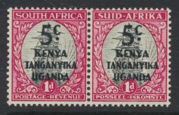 South Africa Opt Kenya Uganda Tanganyika KUT MH pair - SG151 SC#86 - see details