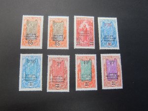 French Equatorial Africa 1922 Sc 53-60 set MH(58b MNH)