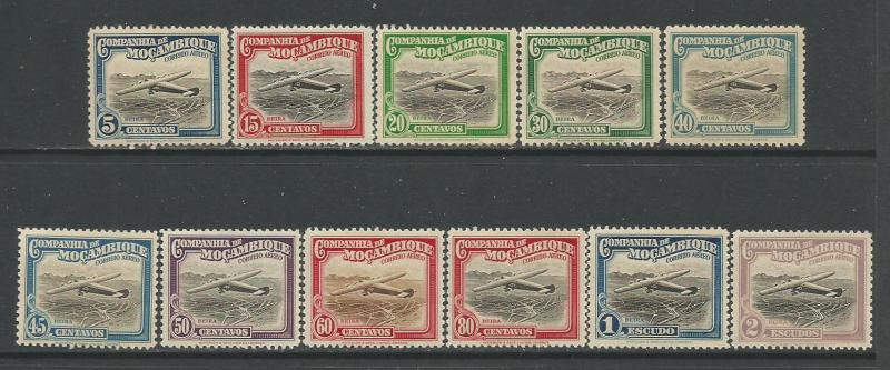 Mozambique Company   #C1,C3-15  MNH  (1935)  c.v. $11.50