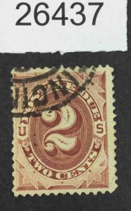 US STAMPS  #J16 USED LOT #26437