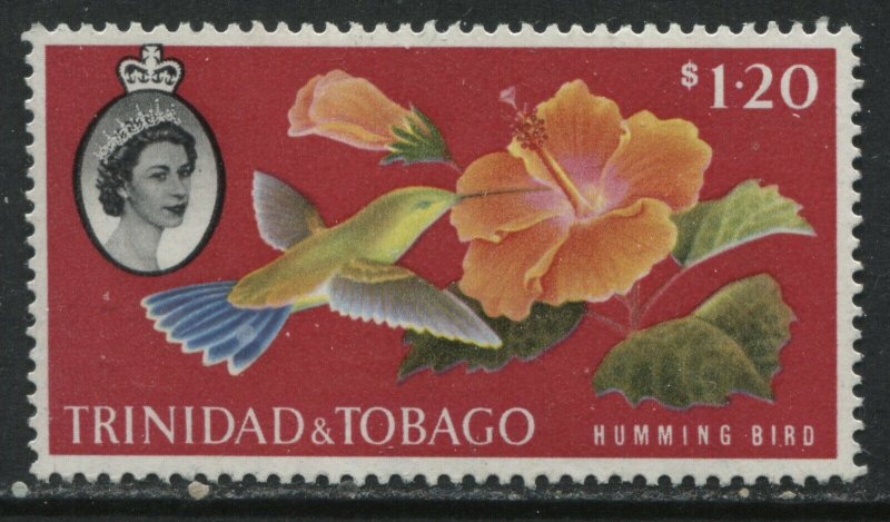 Trinidad & Tobago 1960 $1.20 mint o.g. hinged