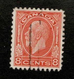 #200 - Canada - 1932 - 8 Cent  -  Used  - VF - superfleas