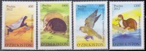 2012 Uzbekistan 1020-1023 Fauna 10,00 €