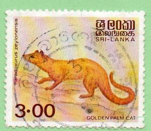 Sri Lanka  Scott  729  Used