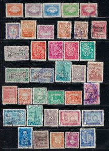 Bolivia Used & Unused 36 Diff + 1 Duplicate (102)(ad4550)