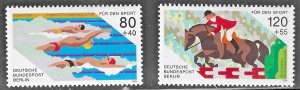 Germany - Berlin (1986) - Scott # 9NB232 - 9NB233,  MNH