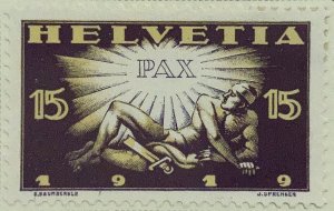 AlexStamps SWITZERLAND #192 VF Mint 