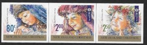 NEW ZEALAND SG3619ba/21b 2014 CHRISTMAS SELF-ADHESIVES MNH