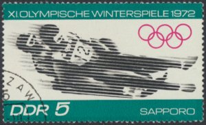 German Democratic Republic  SC# 1345  CTO Olympics     see details & scans