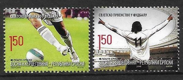 2010    BOSNIA  -  SG.  S 502 / S 503  -  FOOTBALL WORLD CUP.  S.AFRICA  -   UMM