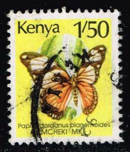 Kenya #430A Butterfly; Used (1.25)