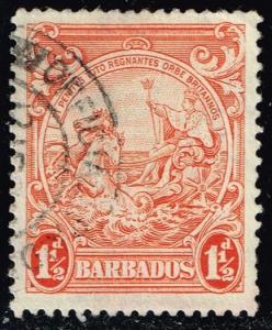 Barbados #195 Seal of the Colony; Used (0.65)