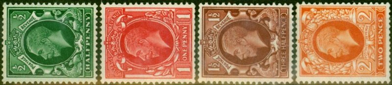 GB 1934-35 Wmk Sideways Set of 4 SG439a-442b Fine VLMM 