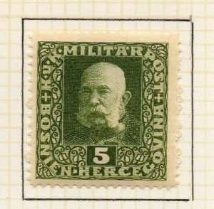 Bosnia and Herzegovina Early 1900s Early Issue Fine Mint Hinged 5h. NW-169964